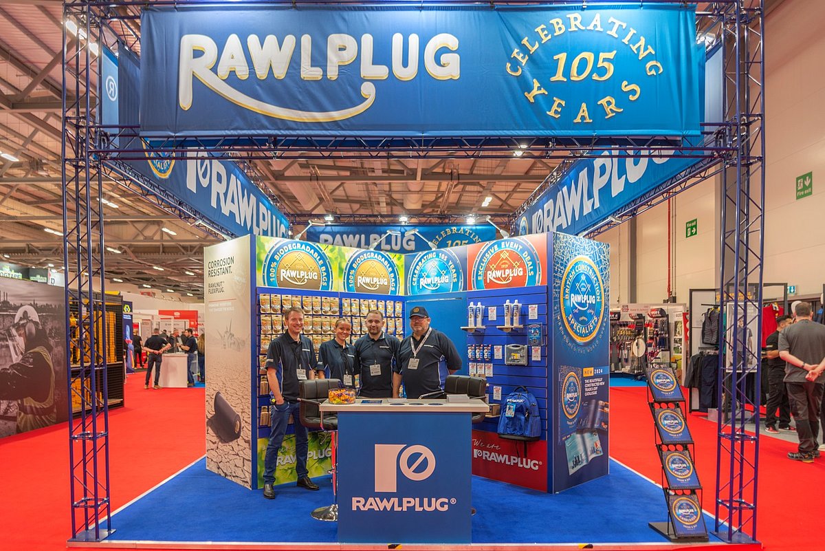 Rawlplug UK didžiausioje pramonės parodoje „Screwfix Live 2024“