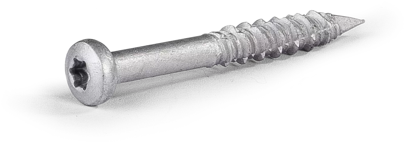 Betoninis ir medinis stogo dangos varžtas T25 R-WBT 6,1 × 100 mm, antikorozinė danga 15 Kesternich ciklai – kartoninė dėžė – 100 vnt.