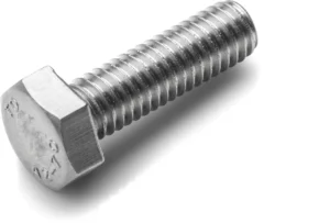 DIN933 Viso sriegio varžtas 5 × 20 mm klasė 5.8 – lizdinė pakuotė – 20 vnt.