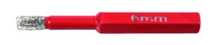 Deimantinis pjūklas 6 mm HEX maks. 3200 aps./min. – lizdinė pakuotė – 1 vnt.