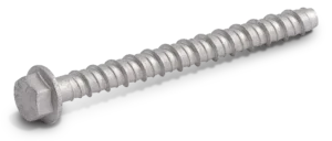 Cinkuotas šešiakampis su flanšu betono sraigtinis inkaras R-LX-HF-ZP 6x75 mm - plastikinis maišelis - 10 vnt.