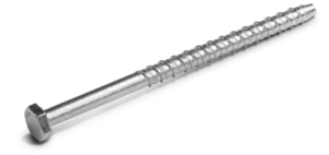 R-LX-HF-ZP Cinkuotas šešiakampės galvutės betoninis sraigtinis inkaras 8x75 mm - plastikinis maišelis - 10 vnt.