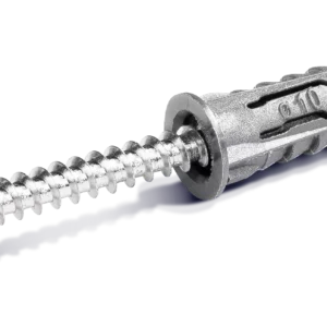 UNIPLUG Universalus kaištis 8 × 40 mm su grąžtu – lizdinė pakuotė – 10 vnt.