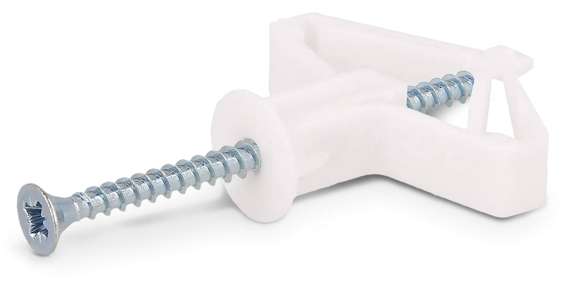 Plastikinis kaištis su įgilintu varžtu GL 8 mm – kartoninė dėžė – 100 vnt.
