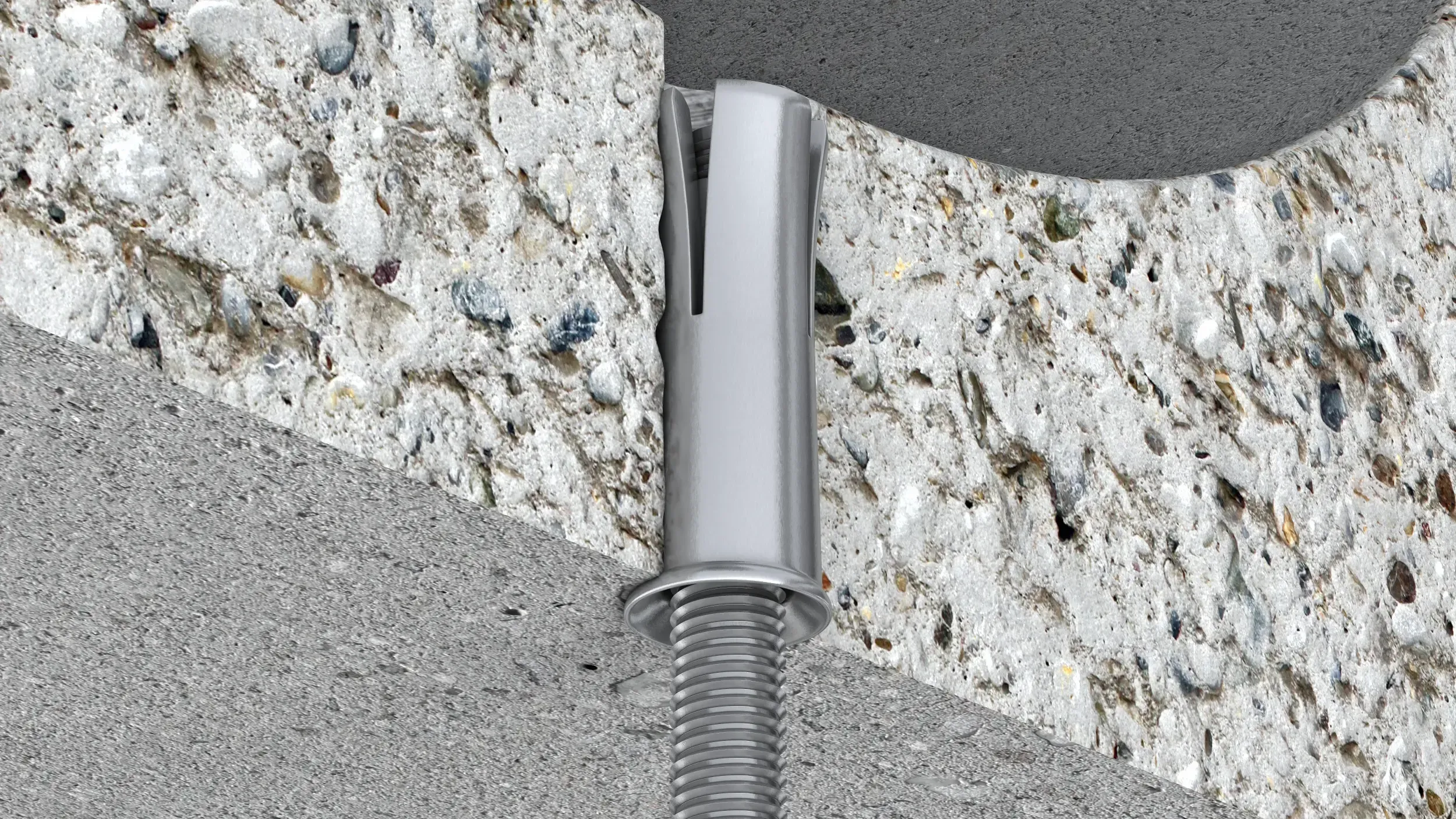 Cinkuotas įvorės inkaras su vidiniu sriegiu ir flanšu R-DCL M16 × 65 mm – kartoninė dėžė – 25 vnt. - Image 3