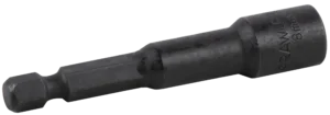 8 mm HEX rankena 1/4" Cr-Mo smūginis lizdas ilgas 65 mm – plastikinė dėžutė – 3 vnt.