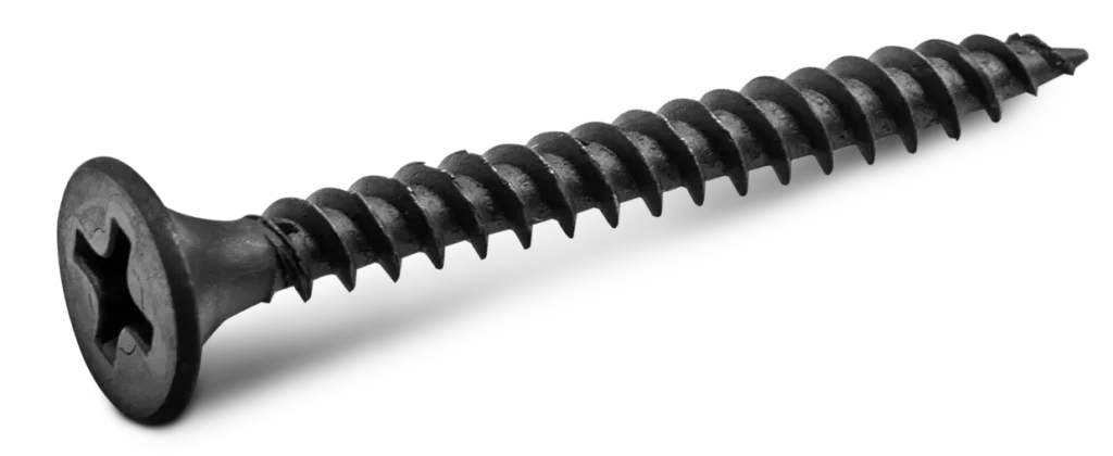 Fosfatinis varžtas gipso kartono plokštėms - metalas FS 3,5 × 45 mm – plastikinė dėžutė – 500 vnt.