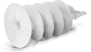 ISO-PLUG Spiralinis kaištis putų polistirolui 50 mm – lizdinė pakuotė – 4 vnt.