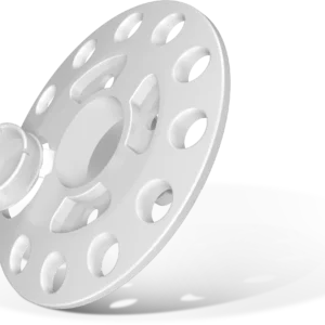 Slėgio flanšas su kištuku šilumos izoliacijos tvirtinimui prie medžio ir lakštinio metalo KC 60 mm – kartoninė dėžė – 200 vnt.