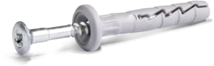FX-K Greito montavimo smeigė su apykakle 6 × 40 mm – lizdinė pakuotė – 18 vnt.