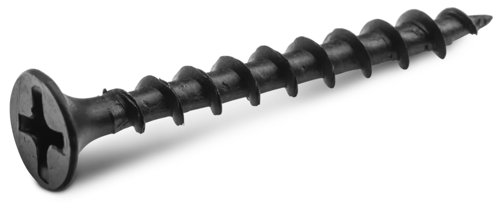 R-FT gipso kartono varžtai, šiurkščiavilnių sriegių, 3.5 × 25 mm – kartoninė dėžė – 1000 vnt.