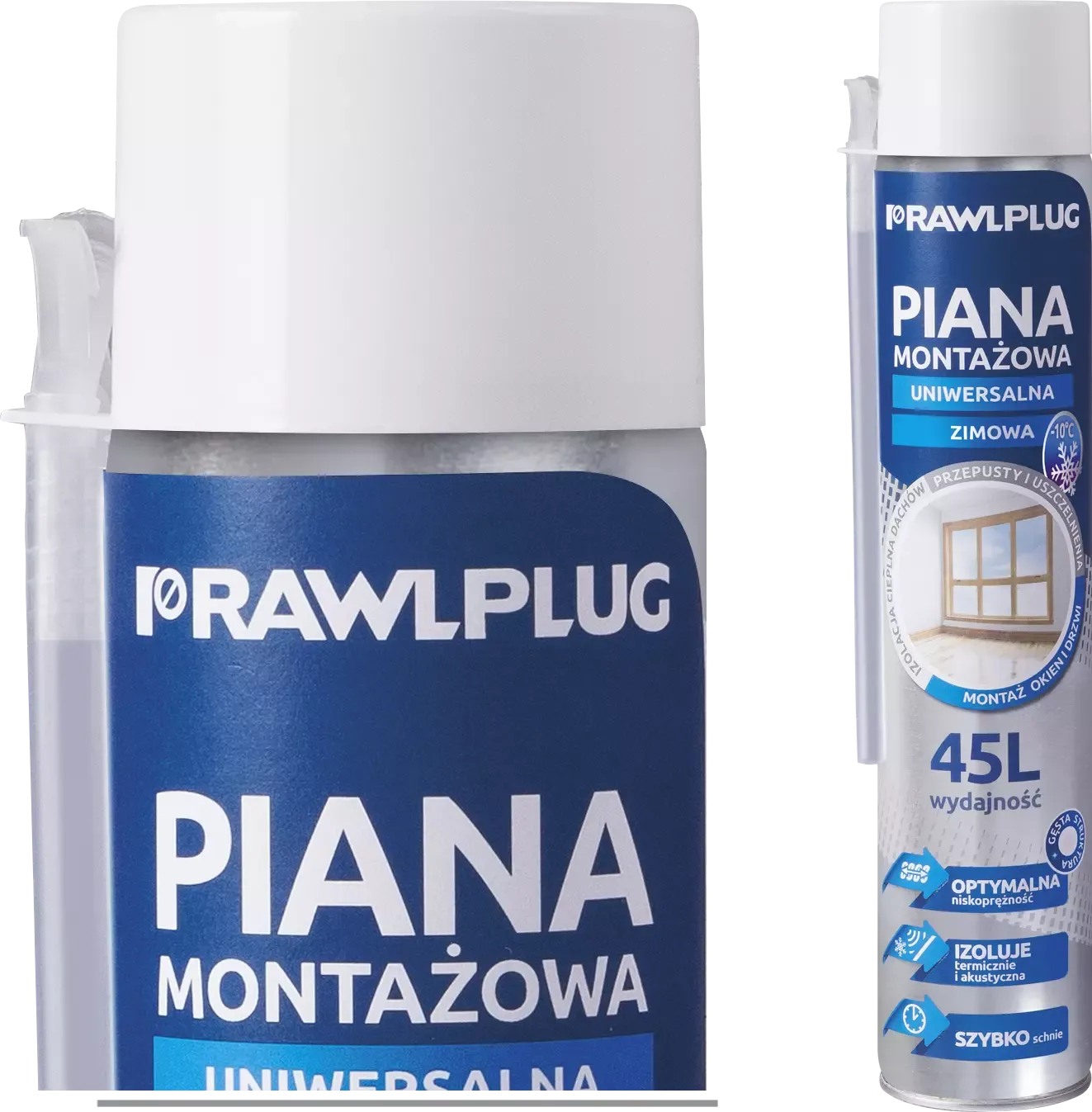Universalios žiemos vamzdžių putos – metalinė skardinė – 750 ml