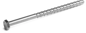 R-LX-HF-ZP Cinkuotas šešiakampės galvutės betono sraigtinis inkaras 10x85 mm - plastikinis maišelis - 10 vnt.