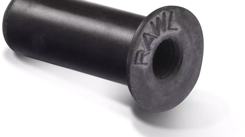 R-RNT Neapdorota veržlė M8 × 50 mm – plastikinis maišelis – 2 vnt.