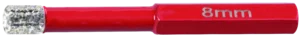 Deimantinis pjūklas 8 mm HEX maks. 3200 aps./min. – lizdinė pakuotė – 1 vnt.