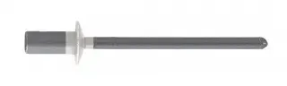 Tvirta kniedė su įgilinta galvute ALF 4,0 × 8 mm RAL 7035 – kartoninė dėžė – 500 vnt.
