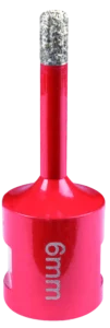 Deimantinis pjūklas 6 mm M14 maks. 12000 aps./min. – lizdinė pakuotė – 1 vnt.