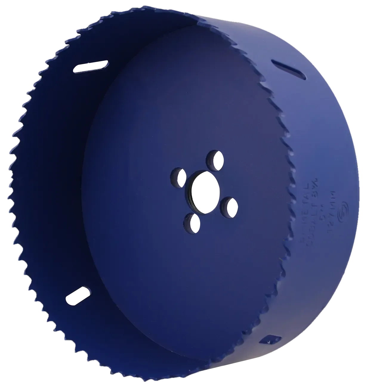 127 mm bimetalinis skylių pjūklas HSS Co – plastikinė pakabinama pakuotė – 1 vnt.