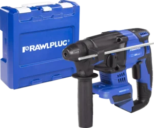 18 V RawlHAMMER 20 mm gręžtuvas 2,0 J be akumuliatorių ir įkroviklio RawlCASE dėklas – plastikinis lagaminėlis – 1 vnt.