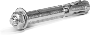 SafetyPlus išsiplėtimo įvorės inkaras su strypu ir veržle R-SPL-BP M16 × 185 mm – kartoninė dėžė – 10 vnt.