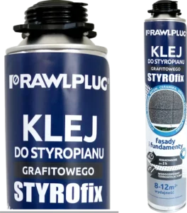 STYROfix grafito putų polistirolo klijai – metalinė skardinė – 750 ml