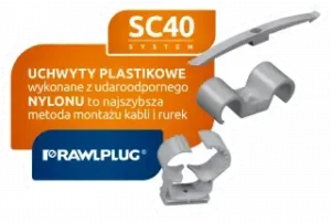 Vobleris SC40 - Plastikinės rankenos – vienetinė pakuotė – 1 vnt.