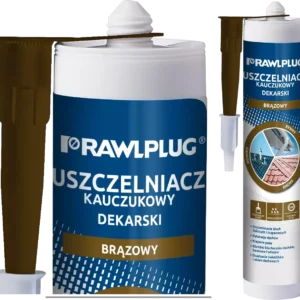 Stogo dangos guminis sandariklis R-SL-DEK rudas – plastikinė kasetė – 300 ml
