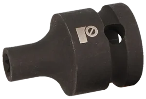 E7 1/2'' Cr-Mo smūginis lizdas, ilgas 38 mm – plastikinė pakabinama pakuotė – 1 vnt.