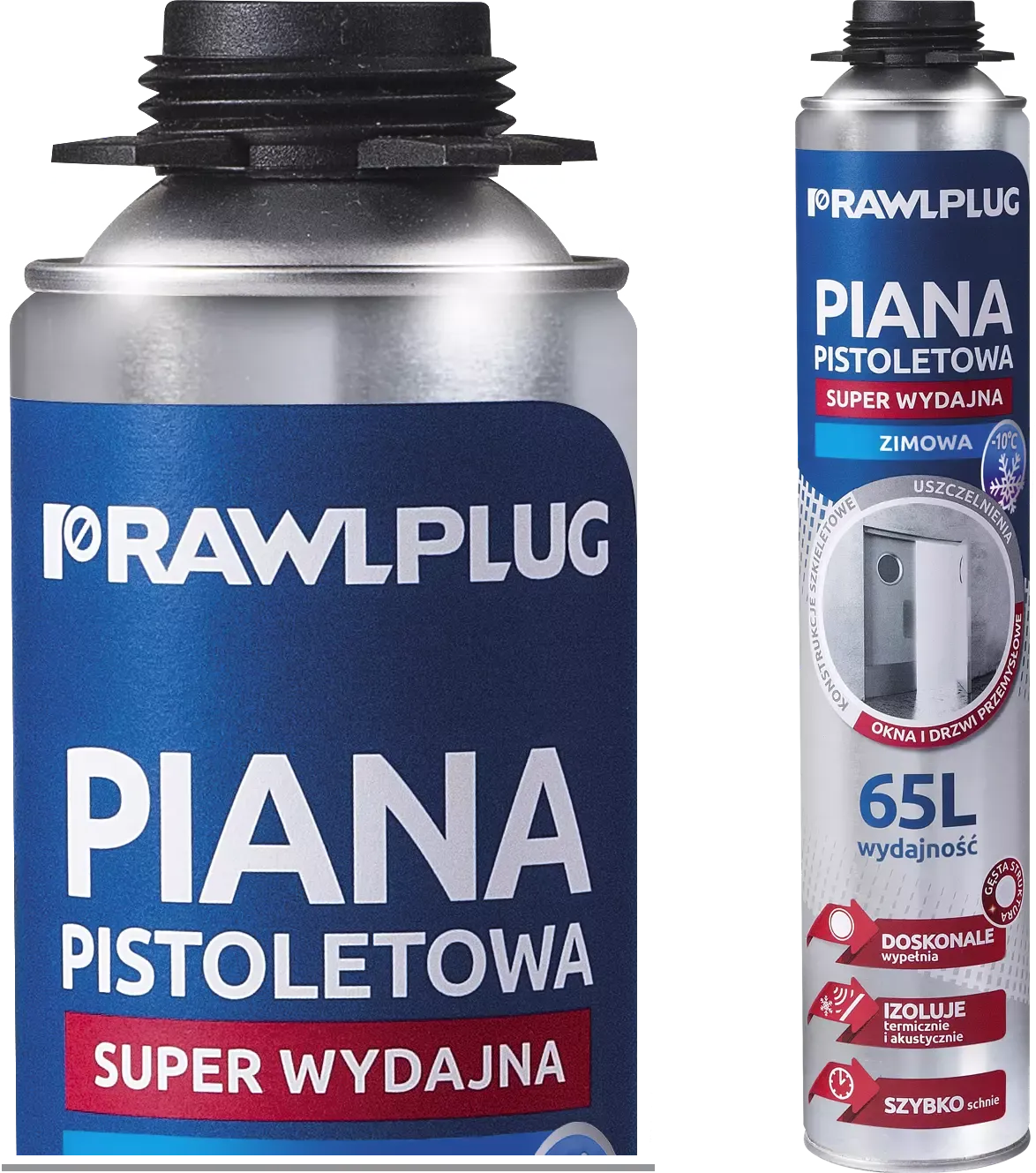 Itin efektyvios žiemos ginklo putos – metalinė skardinė – 830 ml