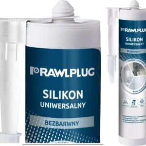 Universalus, bespalvis silikonas – plastikinė kasetė – 300 ml