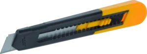 Peilių rinkinys su 18 mm sulūžusiais ašmenimis + 18 mm ašmenimis – lizdinė pakuotė – 11 elementų