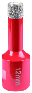 Deimantinis pjūklas 12 mm M14 maks. 12000 aps./min. – lizdinė pakuotė – 1 vnt.