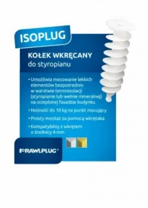 Šoninis lipdukas ISO PLUG – vienetinė pakuotė – 1 vnt.
