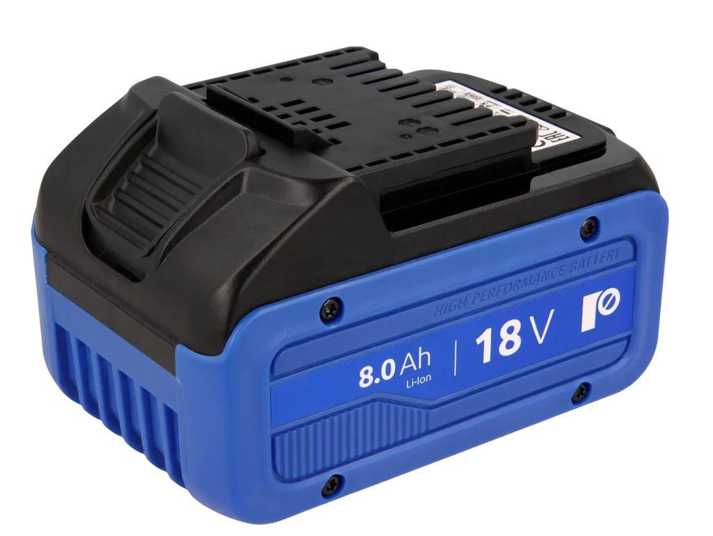 Li-Ion baterija 18 V RawlBATTERY 8,0 Ah – kartoninė dėžė – 1 vnt.