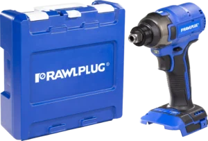 18 V RawlWRENCH 210 Nm smūginis veržliaraktis be baterijų ir įkroviklio, RawlCASE dėklas – plastikinis lagaminėlis – 1 vnt.