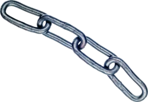Grandinė DIN 5685C fi 3 mm – ritė – 50 m