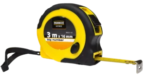 Suvyniojamas matavimo įrankis 3m x 13 mm Didelis skaičius – etiketė – 1 vnt.