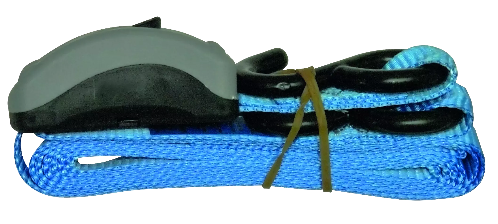 Bagažo diržas su užraktu 2,5m x 25 mm – plastikinis maišelis – 1 vnt.