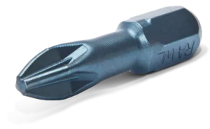 Antgaliai Pozidriv1 PZ1 25 mm – plastikinė dėžutė – 20 vnt.