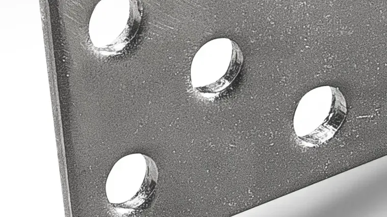 Reguliuojamas įleidžiamas kolonos laikiklis 101 × 50 mm, U formos – etiketė – 1 vnt. - Image 5