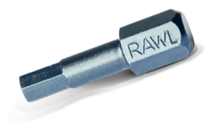 Torsioniniai antgaliai Hex4 25 mm – plastikinė dėžutė – 20 vnt.