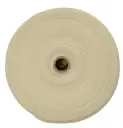 Leathercraft juostos dirželis 20 mm, kreminis – ritė – 25 m