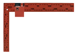 Dailidės kvadratas 200 × 300 mm – popierinė pakabinama pakuotė – 1 vnt.