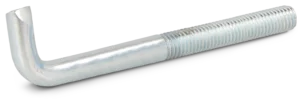 Kampinis kablys M10 × 130 mm su metriniu sriegiu – etiketė – 1 vnt.