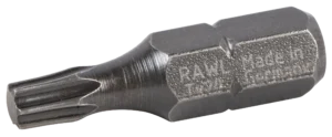 Torx smūginiai antgaliai T20, 25 mm – plastikinė dėžutė – 20 vnt.
