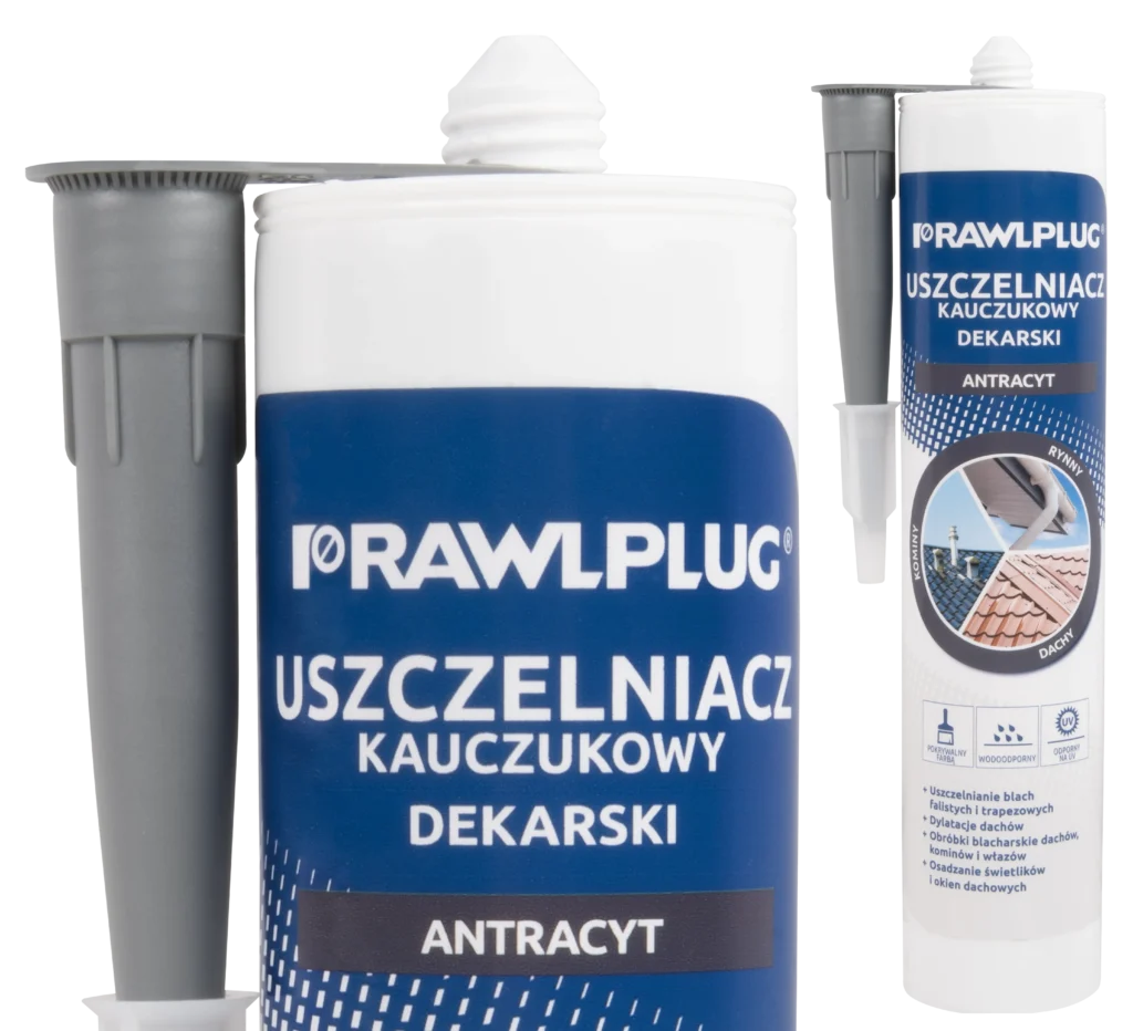 Stogo dangos guminis sandariklis R-SL-DEK antracitas – plastikinė kasetė – 300 ml