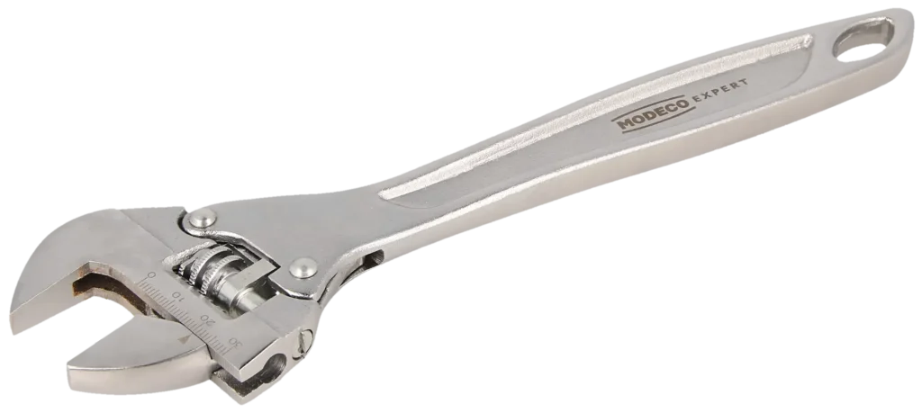 Reguliuojamas veržliaraktis su reketo funkcija 10" (250 mm) 30 mm Cr-V – plastikinė pakabinama pakuotė – 1 vnt.