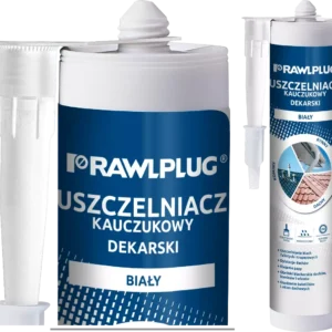 Stogo dangos guminis sandariklis R-SL-DEK baltas – plastikinė kasetė – 300 ml