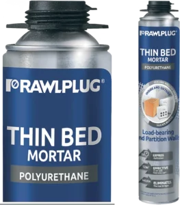 Poliuretano mūro skiedinys, EN etiketė – metalinė skardinė – 750 ml