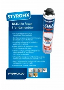 Šoninis lipdukas STYROFIX – vienetinė pakuotė – 1 vnt.